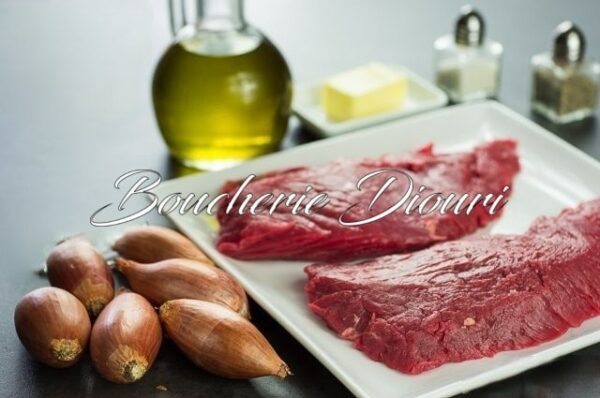 Bavette à la Sauce Échalote
