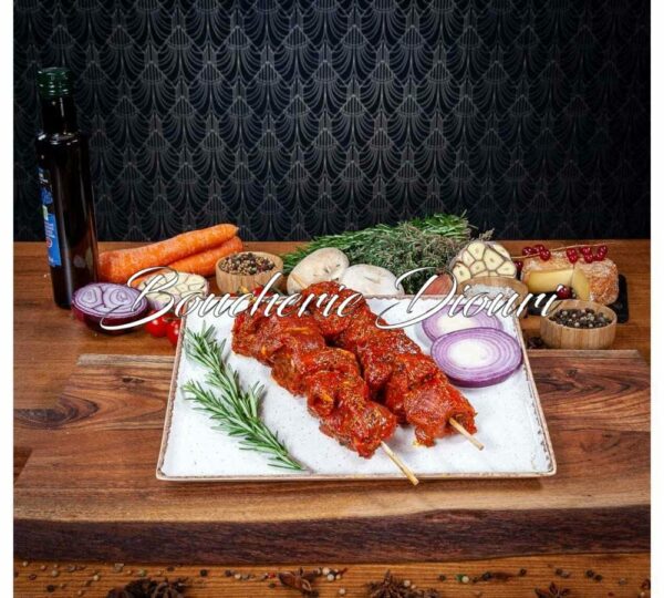 Brochettes Boeuf Mariné