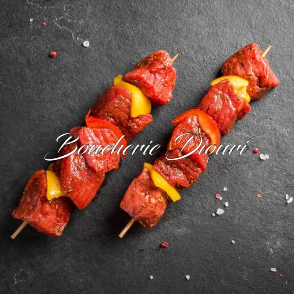Brochettes d'Agneau Marinées