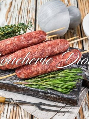 Brochette Kefta (épices maison) 250 grs