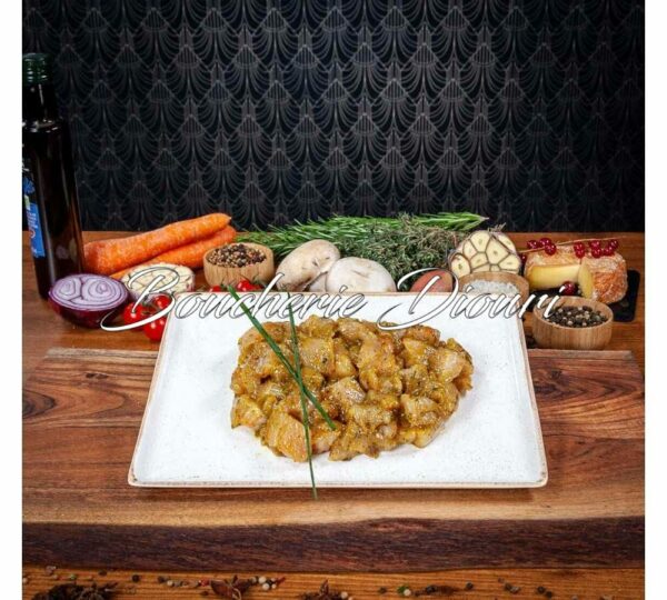 Émincé Poulet Mariné