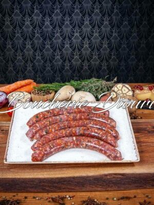 Saucisses de Boeuf aux Olives