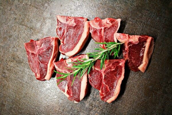Côtes Filet d'Agneau Marinées 250 grs